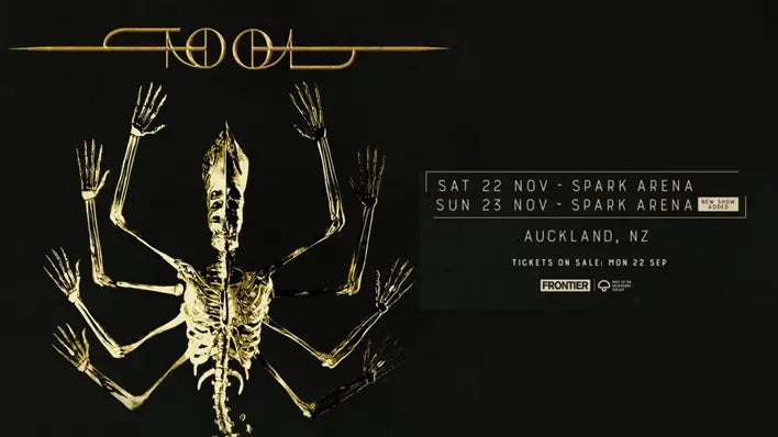 TOOL Tour 2025 – Tickets & Details – Auckland – Twisted Thread
