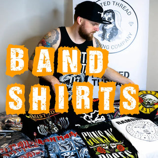 Band T-Shirts - Official Licensed Music Tees Twisted Thread