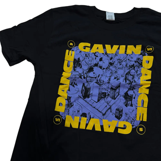 Dance Gavin Dance - Acceptance Square - Black Tee Dance Gavin Dance