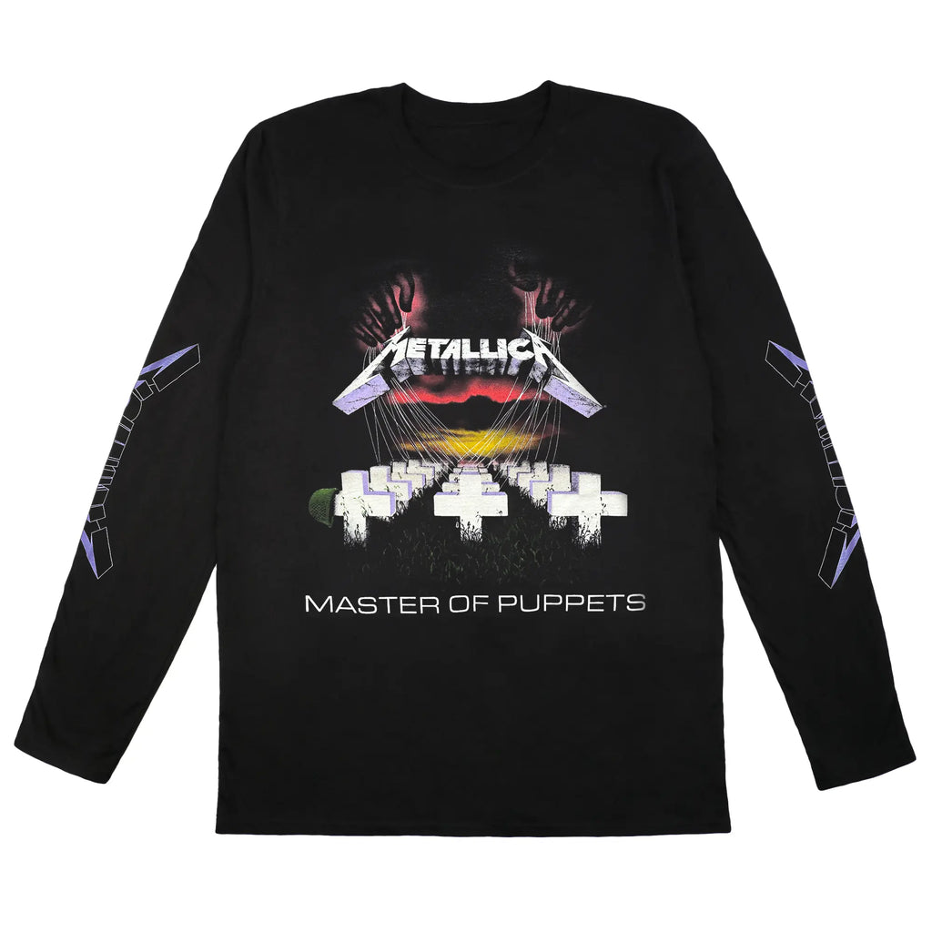 Official Metallica - Master of Puppets - Black Long Sleeve