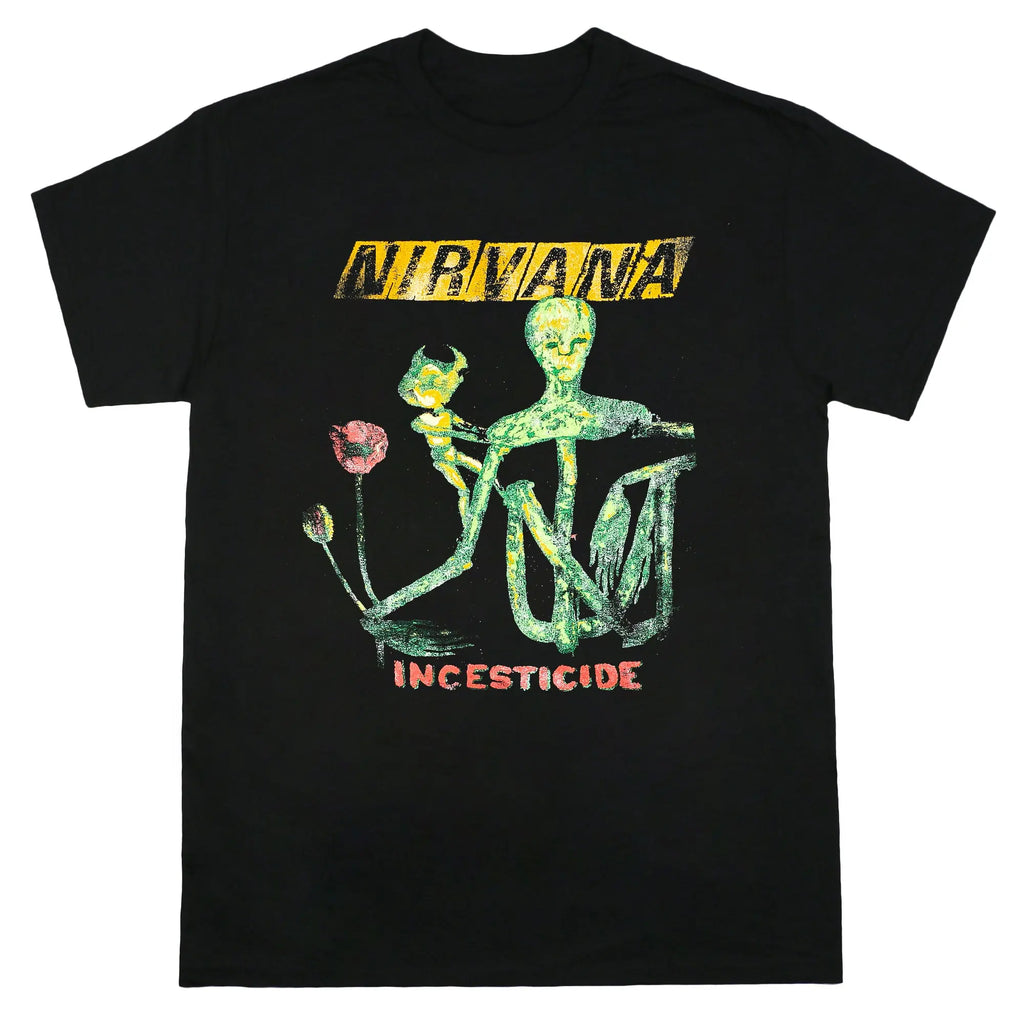 Nirvana Bleach T-Shirt  Paint It Black clothings
