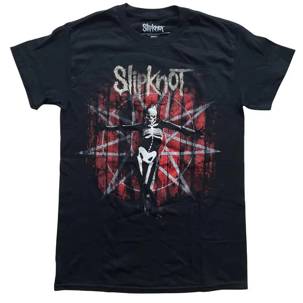 Official Slipknot - 5 The Gray Chapter Star - Black T-Shirt