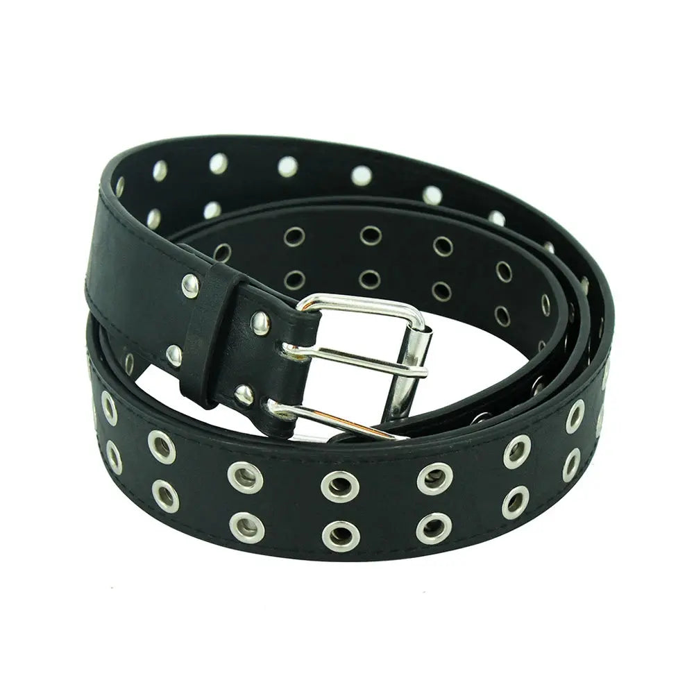 Twisted Double Eyelet Punk Belt Twisted Thread NZ