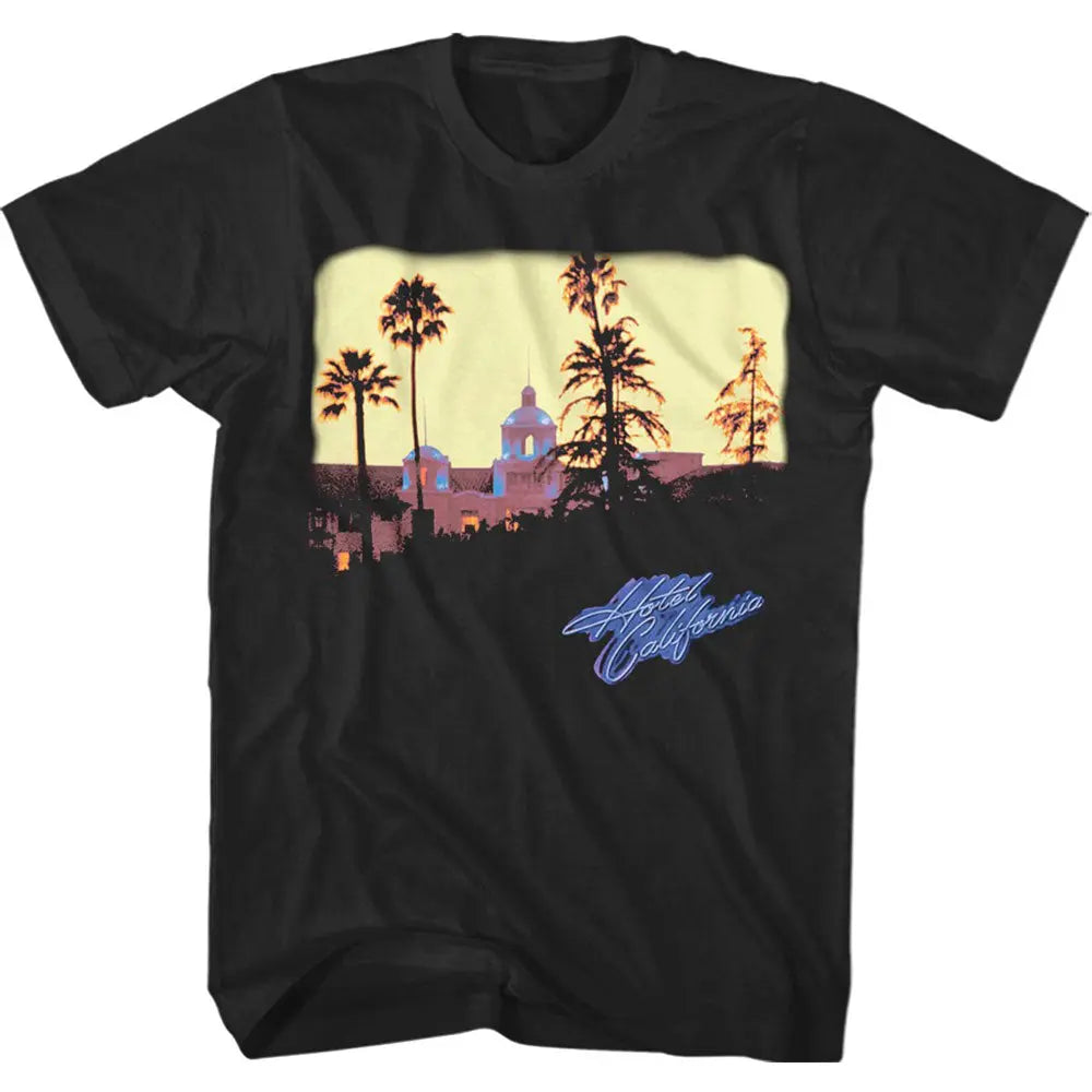 Official Eagles - Hotel California - Black T-Shirt | Twisted NZ