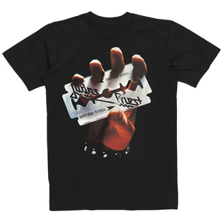Judas Priest - British Steel - Black T-Shirt Judas Priest