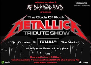 Gods of Rock Metallica Tribute Show Live At The Mount, New Zealand Twisted Thread