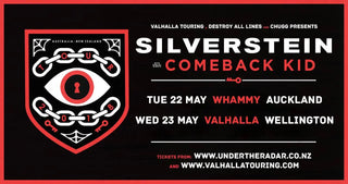 Silverstein and Comeback Kid NZ Tour 2018 - Ticket & Details Twisted Thread