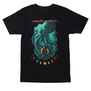 A Perfect Circle - Octo Moon - Black T-Shirt A Perfect Circle