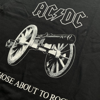 AC/DC - About To Rock - Black T-shirt AC/DC
