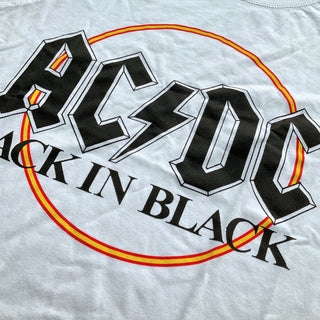 AC/DC - Back in Black - White T-Shirt (Final Run) AC/DC