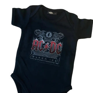 AC/DC - Black Ice - Baby Black Onesie AC/DC
