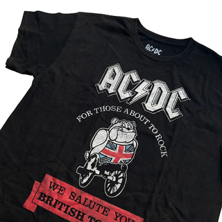 AC/DC - British Bulldog - Black Vintage T-shirt AC/DC