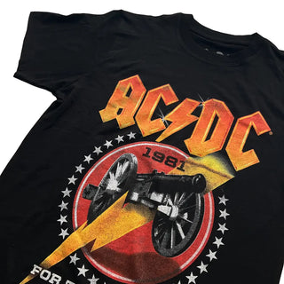 AC/DC - For Those About to Rock 81 - Black T-Shirt AC/DC