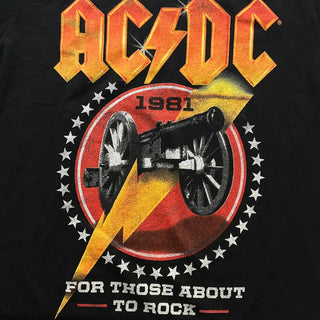 AC/DC - For Those About to Rock 81 - Black T-Shirt AC/DC