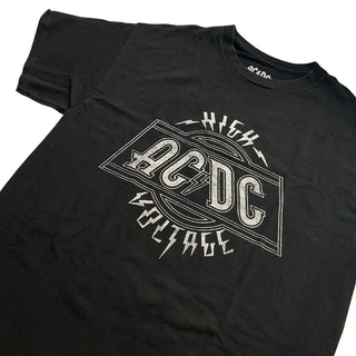 AC/DC - High Voltage - Black Vintage T-shirt AC/DC