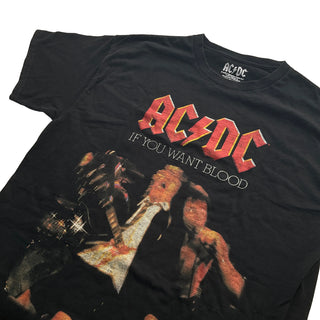 AC/DC - If You Want Blood - Black Vintage T-shirt AC/DC