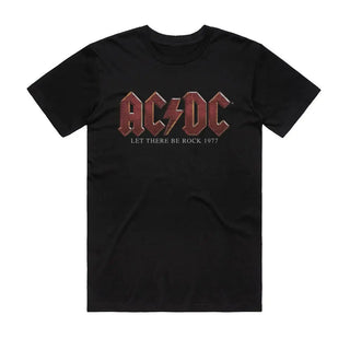 Black t-shirt on a white background