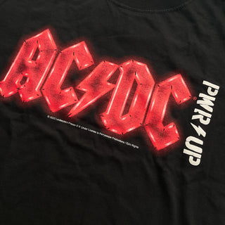 AC/DC - PWR UP Logo - Black T-Shirt AC/DC