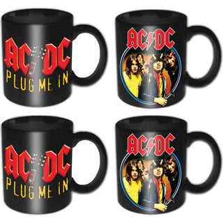 AC/DC - Plug Me In - Mini Mug Set (Espresso Shot Mug) (FINAL RUN) ACDC