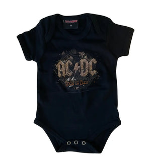 AC/DC - Rock Or Bust - Baby Black Onesie AC/DC