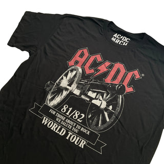 AC/DC - Tour Cannon - Black T-Shirt AC/DC