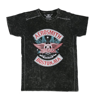 Aerosmith - Boston Pride - Black T-Shirt Aerosmith