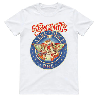 Aerosmith - Aero Force - White T-Shirt Aerosmith