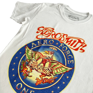 Aerosmith - Aero Force - White T-Shirt Aerosmith