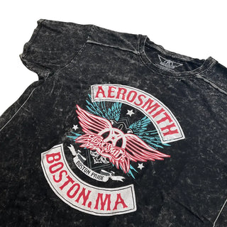Aerosmith - Boston Pride - Black T-Shirt (Final Run) Aerosmith