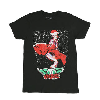 Aerosmith - Robo Santa - Black T-Shirt Aerosmith