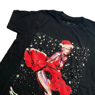 Aerosmith - Robo Santa - Black T-Shirt Aerosmith