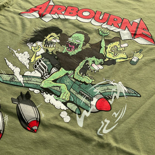 Airbourne - Nitro Plane - Green T-Shirt Airbourne
