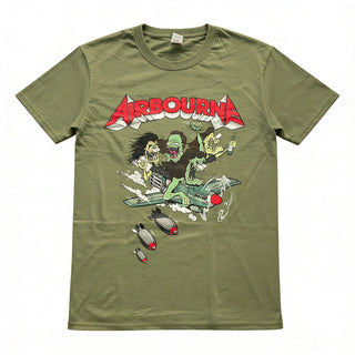 Airbourne - Nitro Plane - Green T-Shirt Airbourne