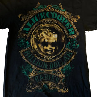 Alice Cooper - Billion Dollar Babies - Black T-Shirt (Final Run) Alice Cooper