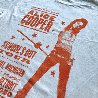 Alice Cooper - Vintage Detroit - White Vintage T-shirt Alice Cooper