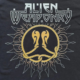 Alien Weaponry - Sun Logo - Black T-Shirt Alien Weaponry