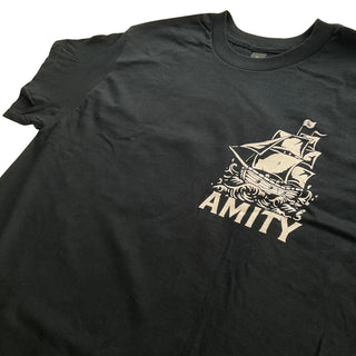 Amity Affliction - Ocean Take Me Ship - Black T-Shirt (W/Back) The Amity Affliction