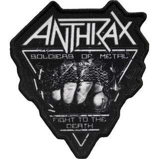 Anthrax Patch - Soldier of Metal - Sew On Anthrax
