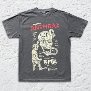 Anthrax - Vintage Flyer T-Shirt Anthrax