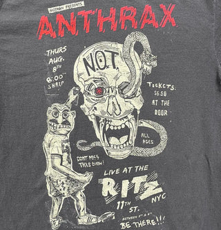 Anthrax - Vintage Flyer T-Shirt Anthrax