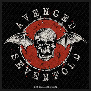 Avenged Sevenfold  Patch - Distressed Skull (Sew On) Avenged Sevenfold
