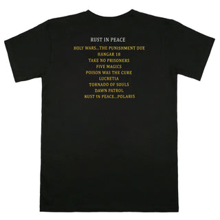 Megadeth - Rust in Piece (w/ Back Print) - Black T-Shirt Megadeth