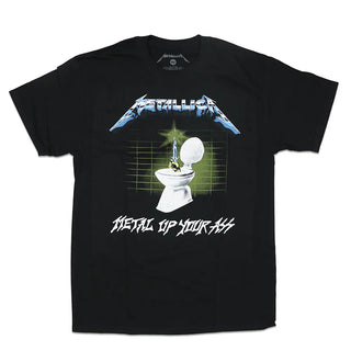 Metallica - Metal Up You - Black T-Shirt (W/Back Print) Metallica