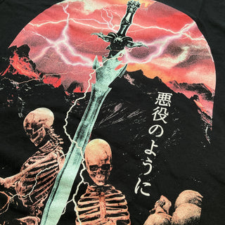Bad Omens - Fantasy Sword - Black T-shirt Bad Omens