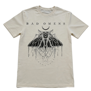 Bad Omens - Moth - Natural T-Shirt Bad Omens