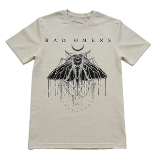 Bad Omens - Moth - Natural T-Shirt Bad Omens