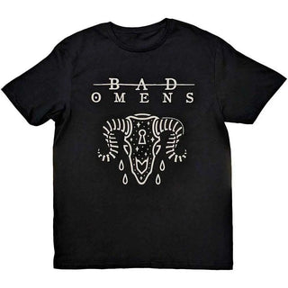 Bad Omens - Rams Skull - Black T-Shirt Bad Omens