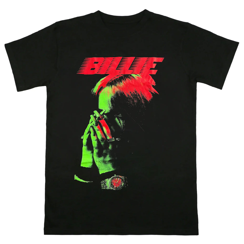 Billie Eilish - Hands - Black T-Shirt | Twisted Thread NZ