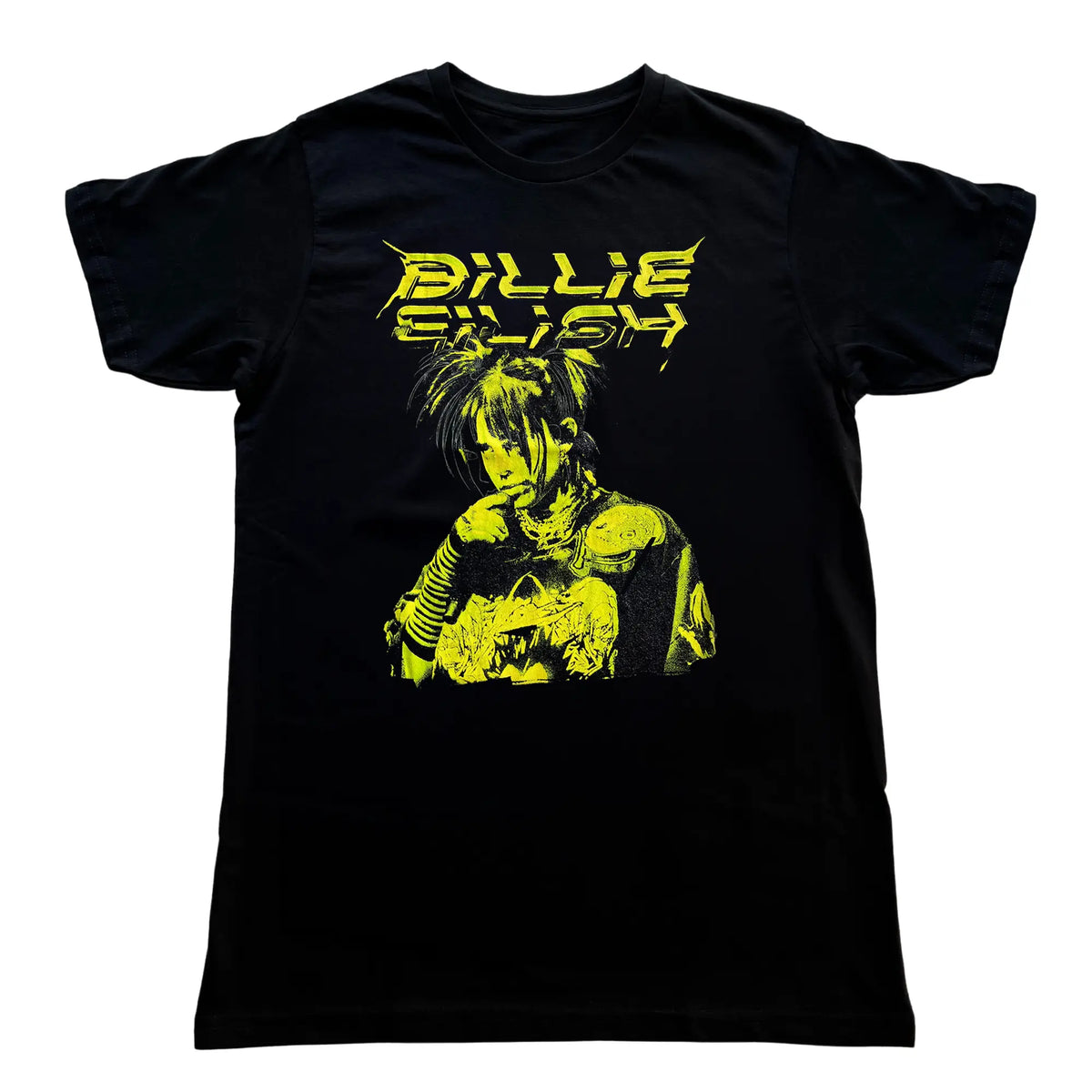 Official Billie Eilish - Illustration - Black T-Shirt | Twisted NZ