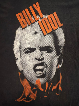 Billy Idol - Flaming Snarl T-Shirt Billy Idol